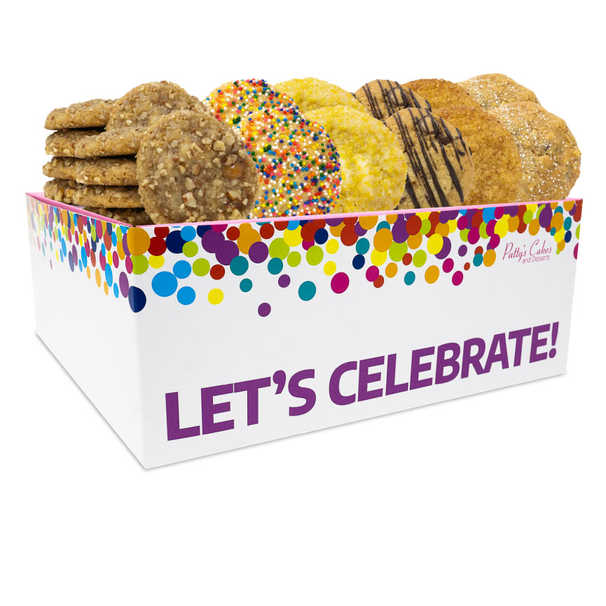 Mini Cookie 24 Pack :|: Lets Celebrate Gift Box