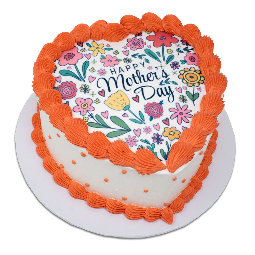 Simple Heart Cake