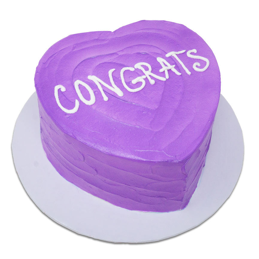 Conversation Heart Cake