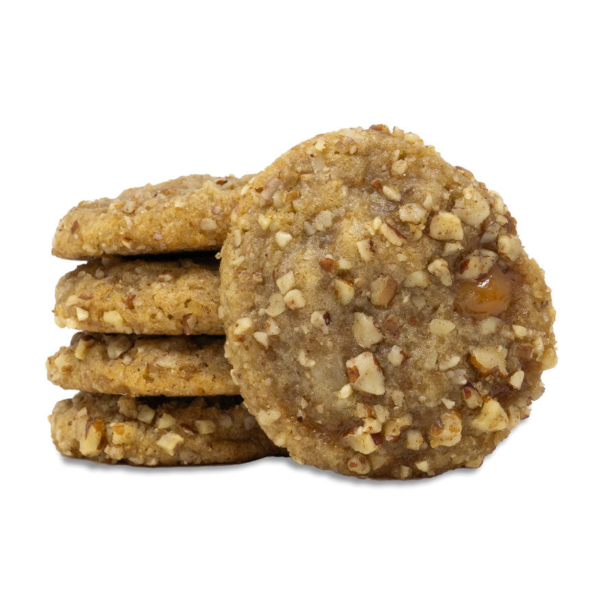 Mini Caramel Pecan Cookie