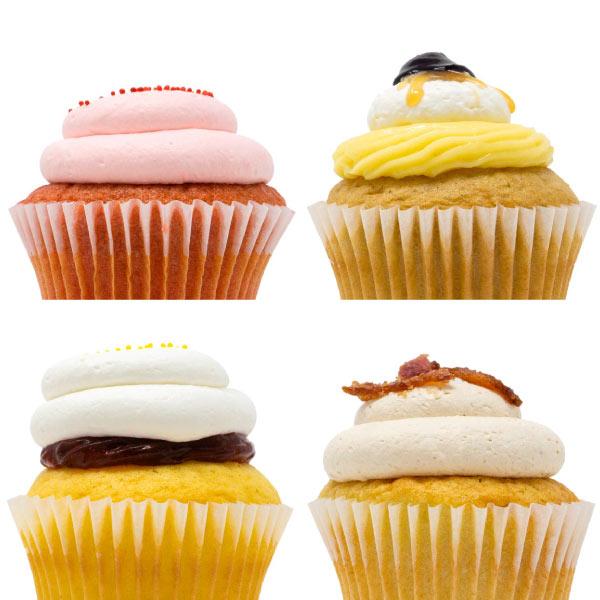 Cupcake 4 Pack :|: Thank You Gift Box