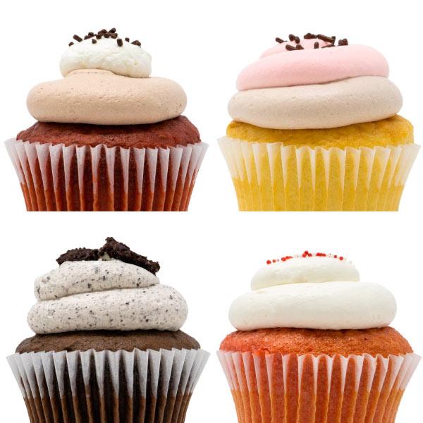 Cupcake 4 Pack :|: Congrats Gift Box