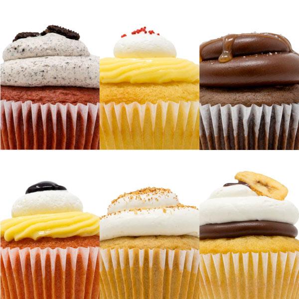 Cupcake 6 Pack :|: Thank You Gift Box