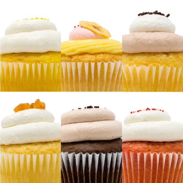 Cupcake 6 Pack :|: Thanksgiving Gift Box