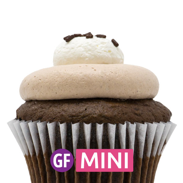 Gluten-Free - Chocolate with Nutella Mini Cupcakes - Dozen