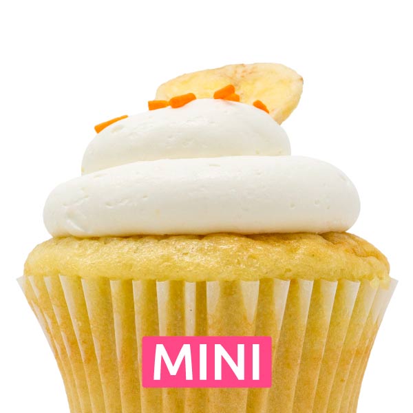 Banana Guava Mini Cupcakes - Dozen