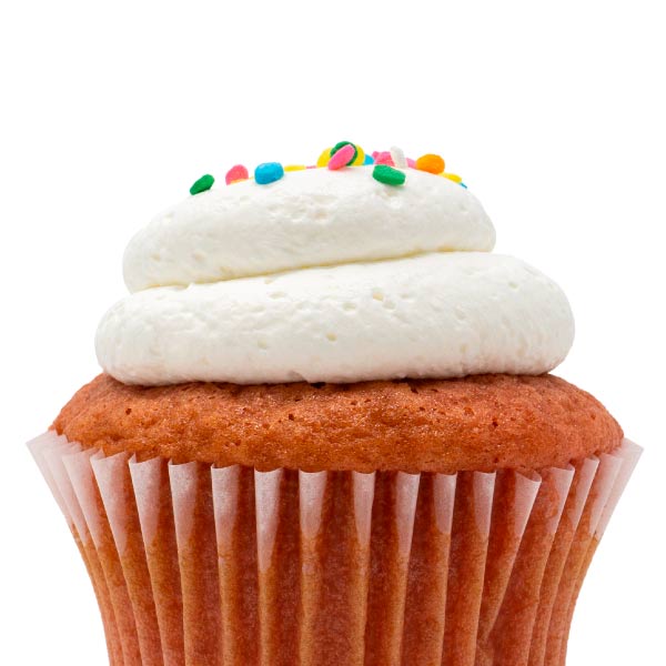 Strawberry with Vanilla Mousse Cupcake