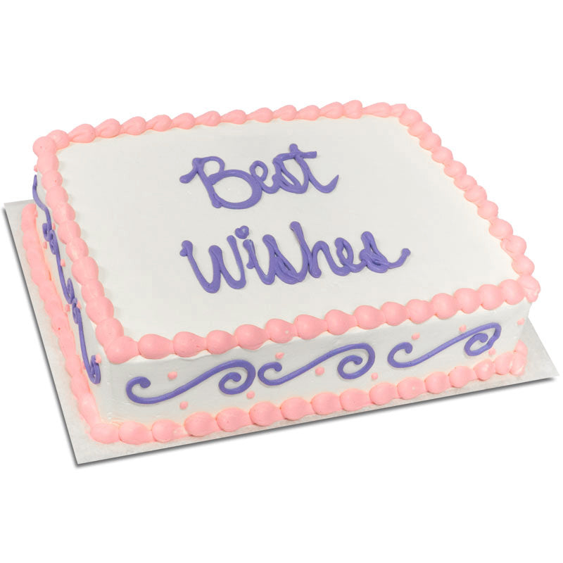 S Design Sheet Cake - Semi Custom