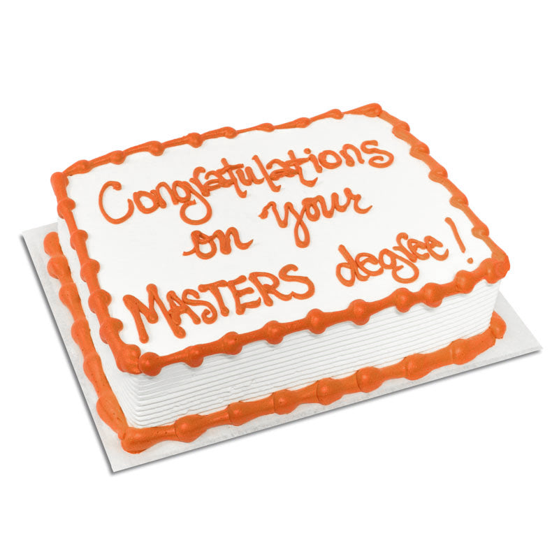 Combed Sheet Cake - Semi Custom
