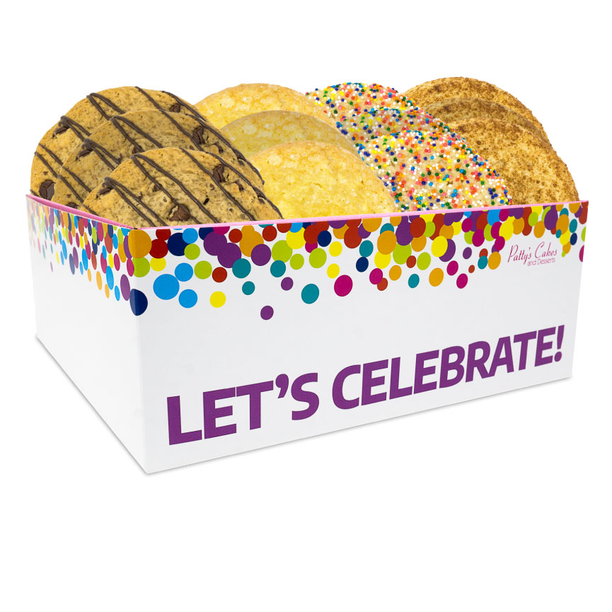 Cookie 12 Pack :|: Let's Celebrate Gift Box
