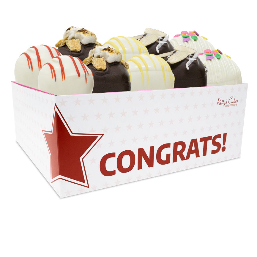 Cake Ball 12 Pack :|: Congrats Gift Box