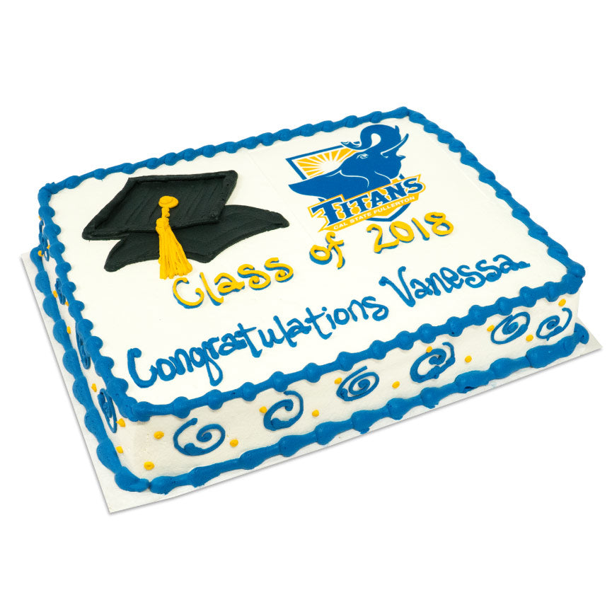 Graduation Sheet Cake