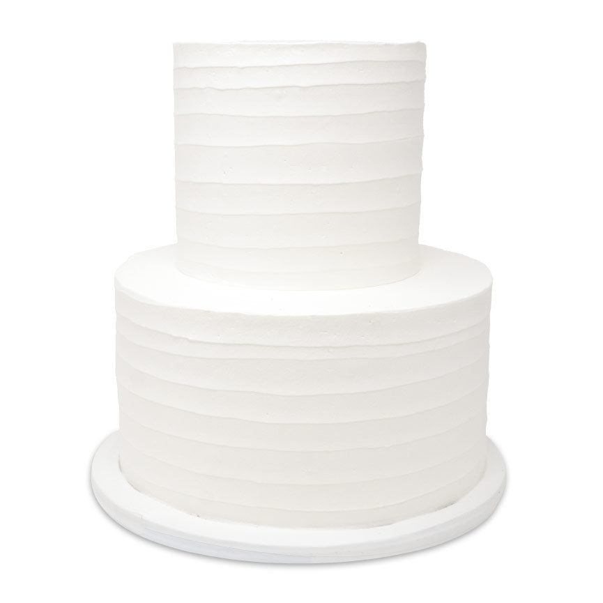Lines - 2 Tier Vegan Cake