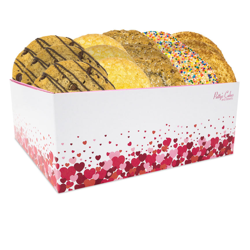 Cookie 18 Pack :|: Hearts Gift Box