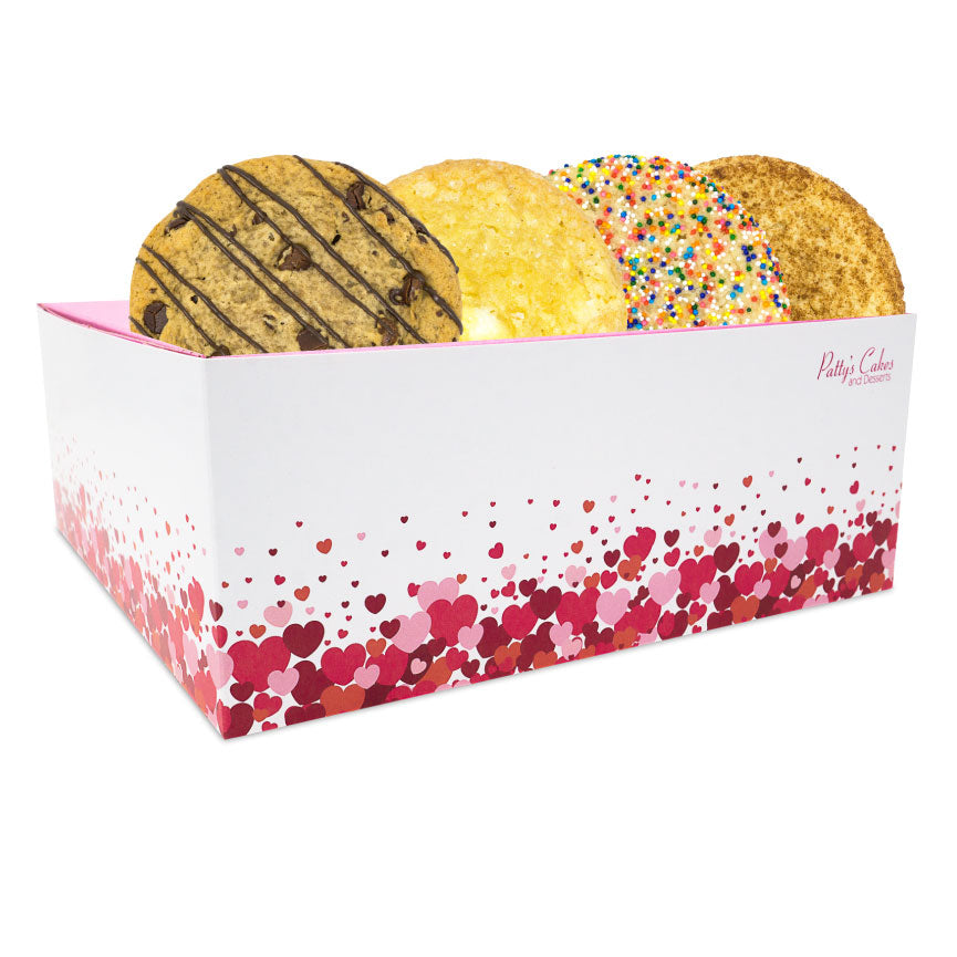 Cookie 4 Pack :|: Hearts Gift Box
