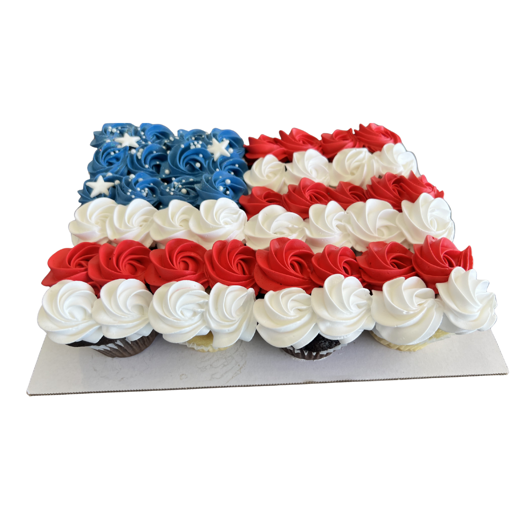 4th of July Cupcake Bundle – 12 Pack