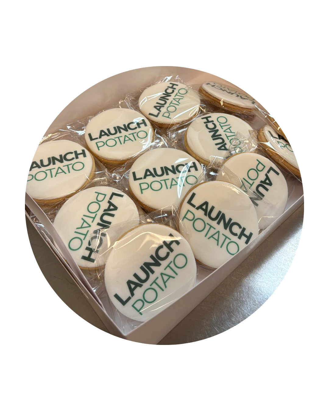 Custom Logo Cookie