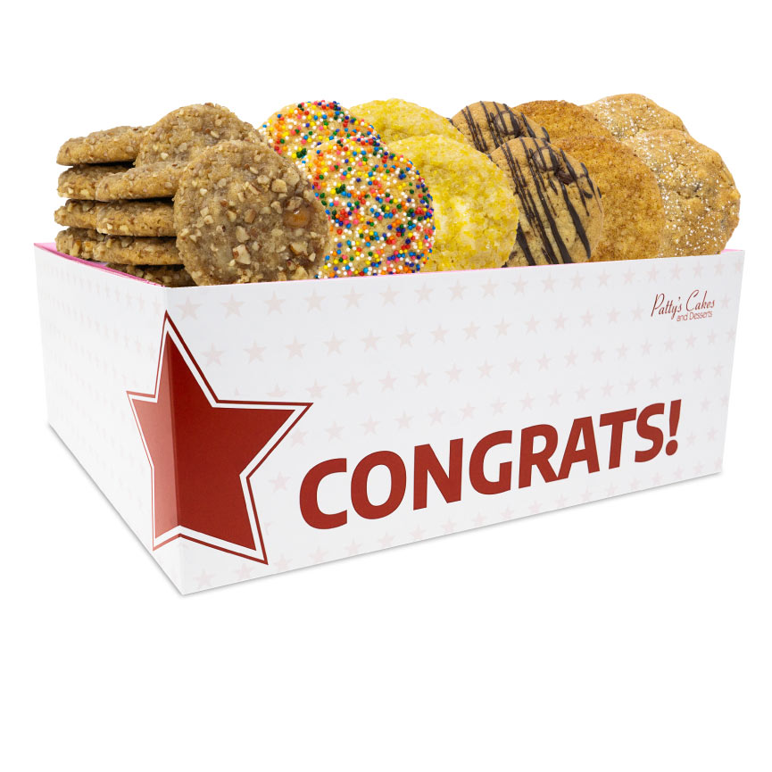 Mini Cookie 24 Pack :|: Congrats Gift Box