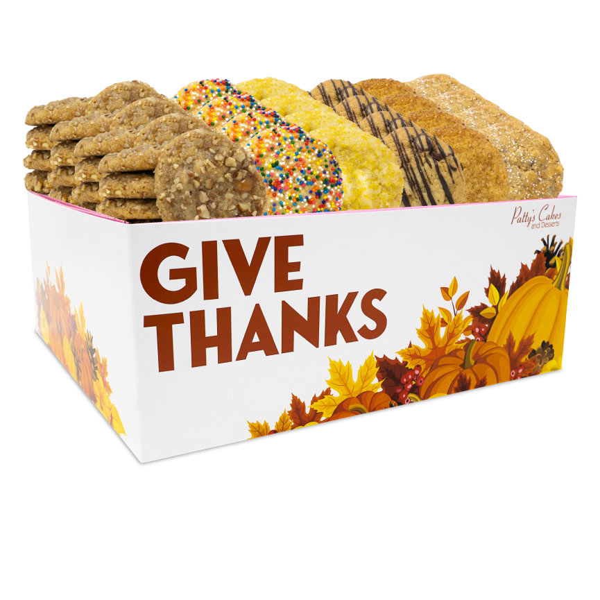 Mini Cookie 48 Pack :|: Thanksgiving Gift Box