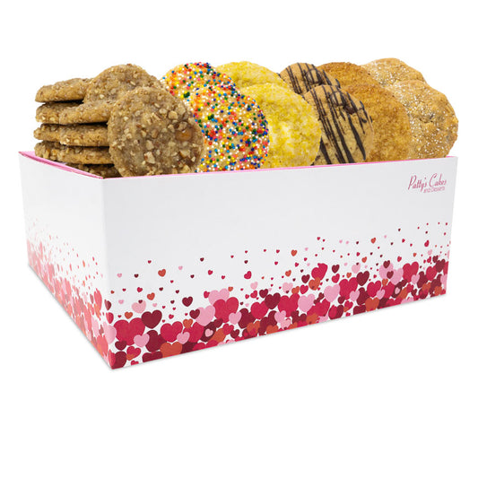Mini Cookie 24 Pack :|: Hearts Gift Box