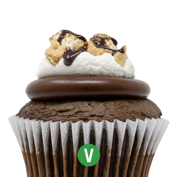 Vegan S'mores Cupcake