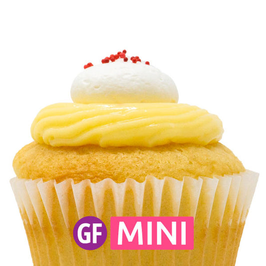 Gluten-Free - Strawberry Blonde Mini Cupcakes - Dozen