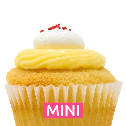 Strawberry Blonde Mini Cupcakes - Dozen