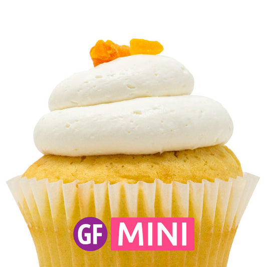 Gluten-Free - Mango Bliss Mini Cupcakes - Dozen