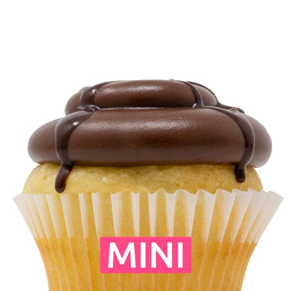 Eclair Mini Cupcakes - Dozen