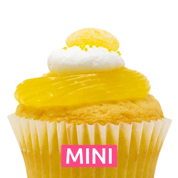 Lemon Drop Mini Cupcakes - Dozen