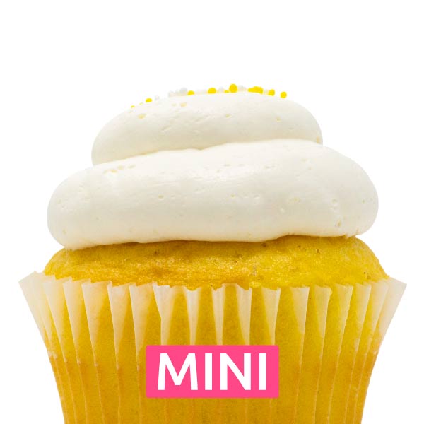Lemon Bliss Mini Cupcakes - Dozen