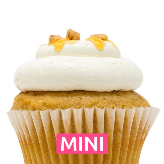 Butter Pecan Mini Cupcakes - Dozen