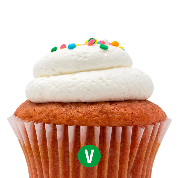 Vegan Strawberry with Vanilla Mousse Cupcake