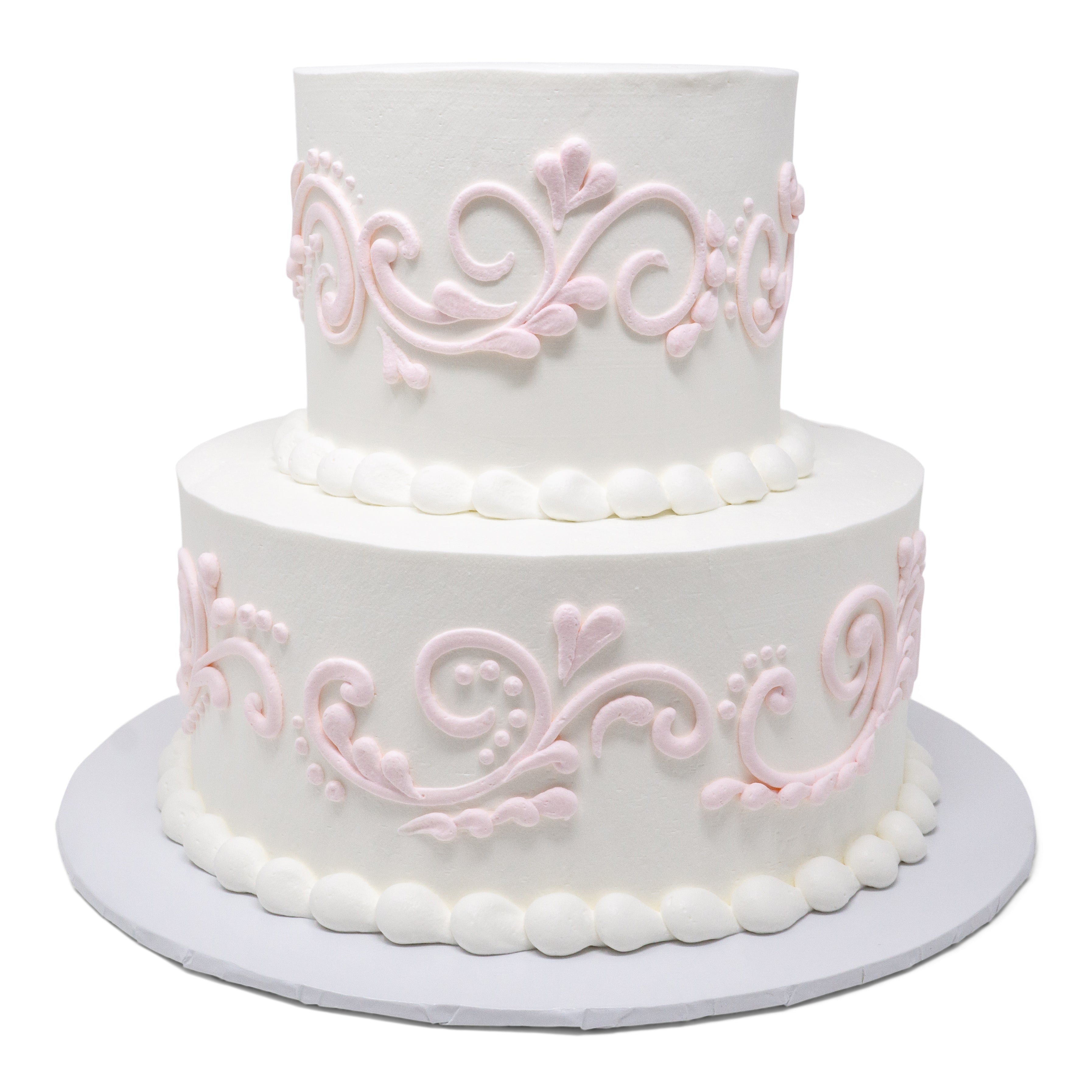 DEZICAKES Fake Wedding Cake Purple & White Two Tier Cake Prop Decoration  Dezicakes - Etsy