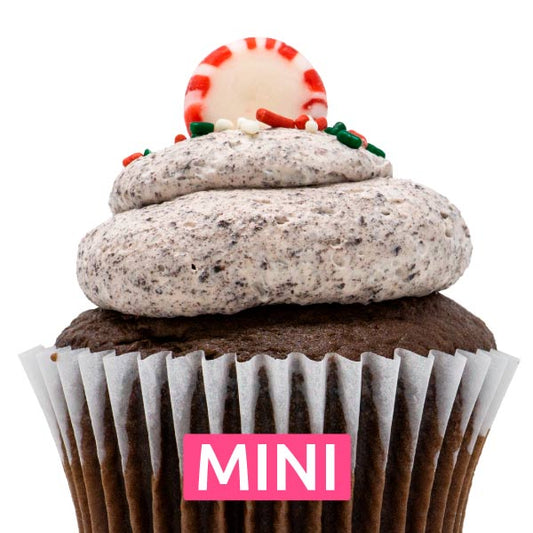 Peppermint Patty Mini Cupcakes - Dozen