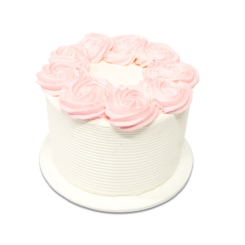 Rose Around Cake - Semi Custom