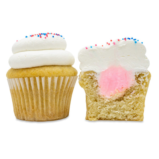 Gender Reveal Cupcakes - 6 Pack
