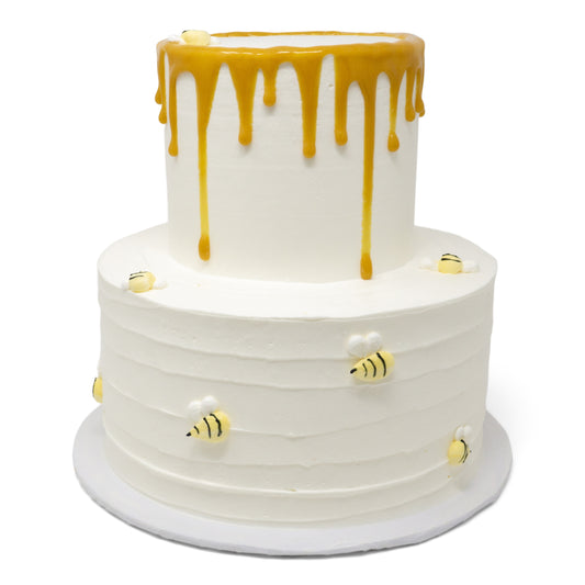 Honey Bee 2 Tier Gluten-Free Cake