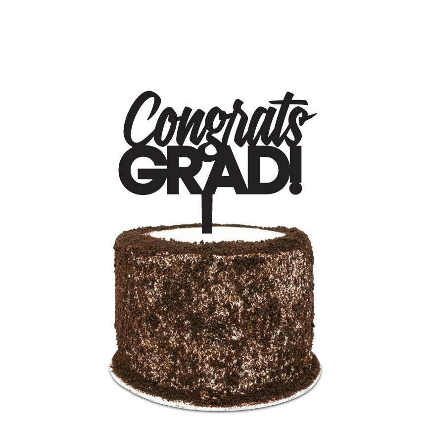 Congrats Grad Cake Topper