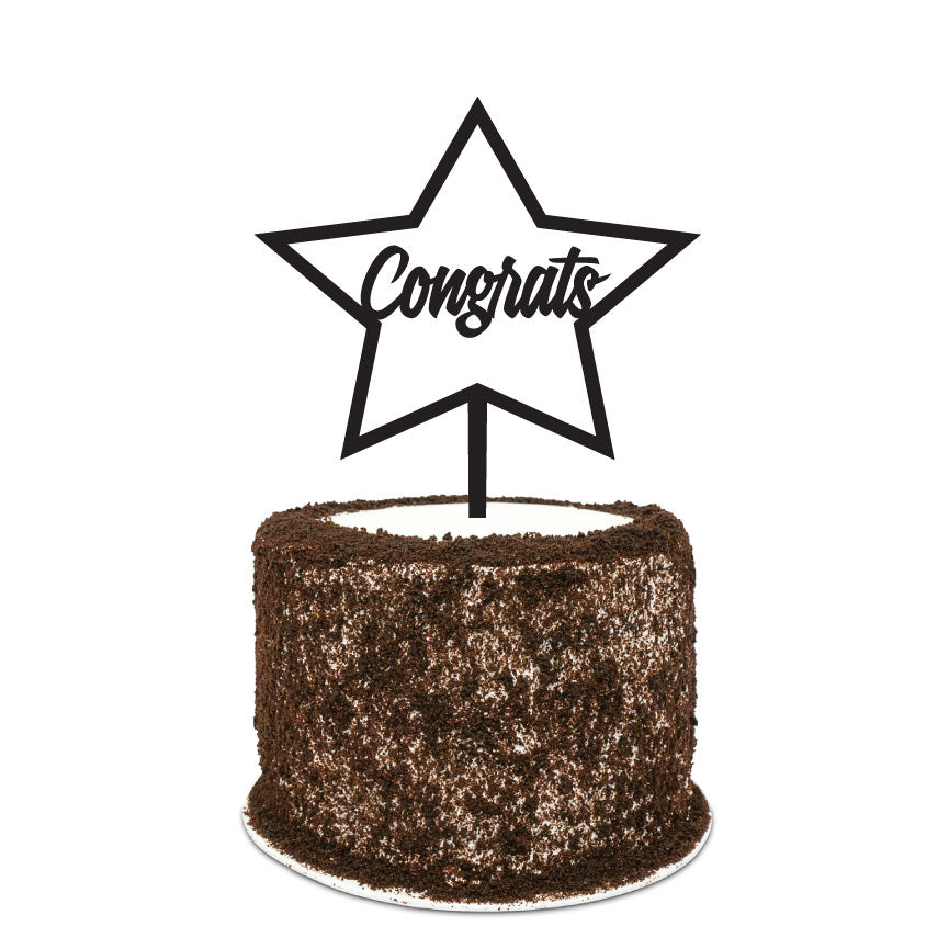 Congrats Topper Cake Graphic by Angel-A · Creative Fabrica