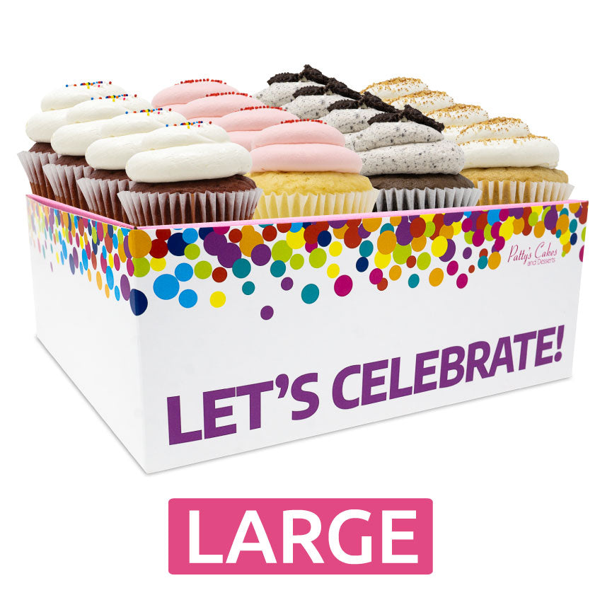 Cupcake 12 Pack :|: Let's Celebrate Gift Box