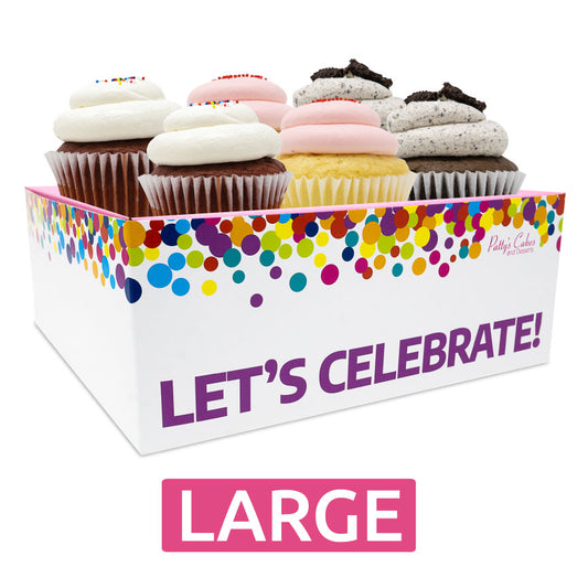 Cupcake 6 Pack :|: Let's Celebrate Gift Box