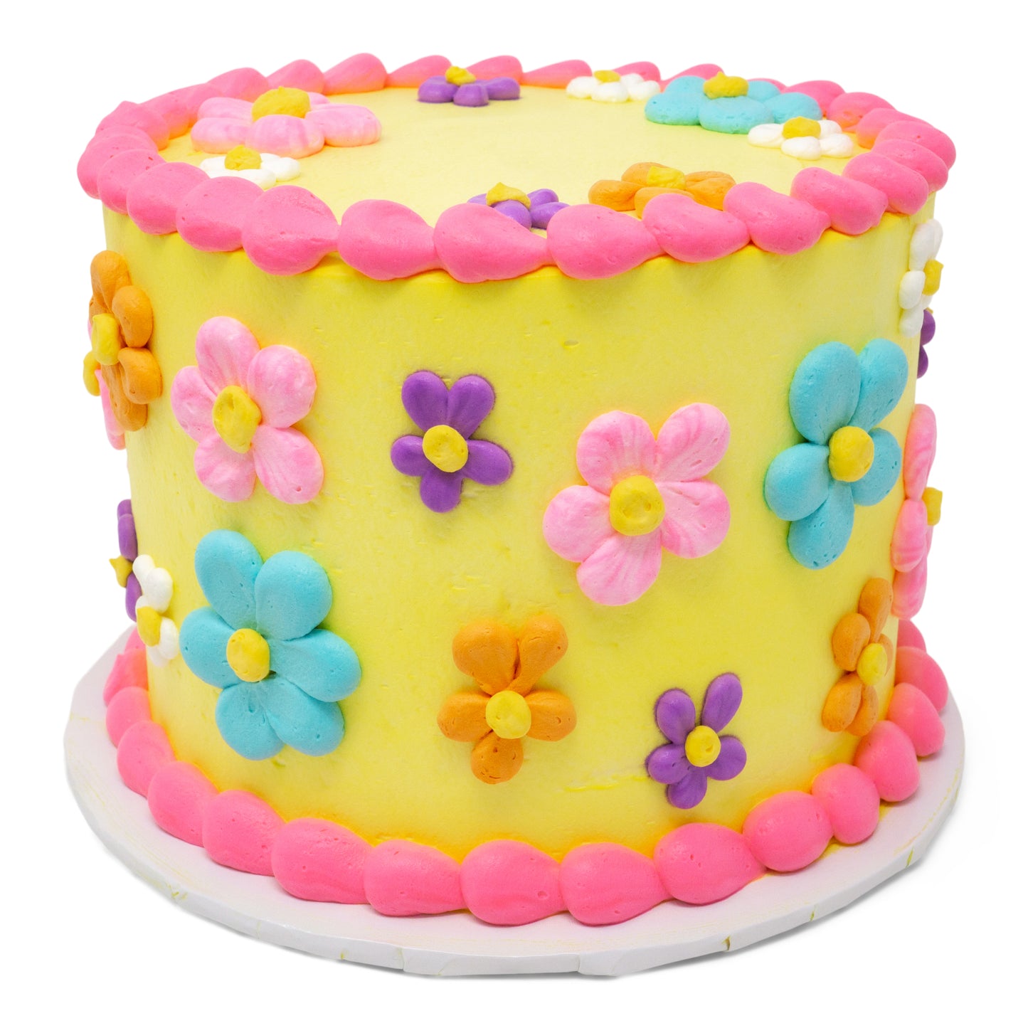 Bright Flowers Cake