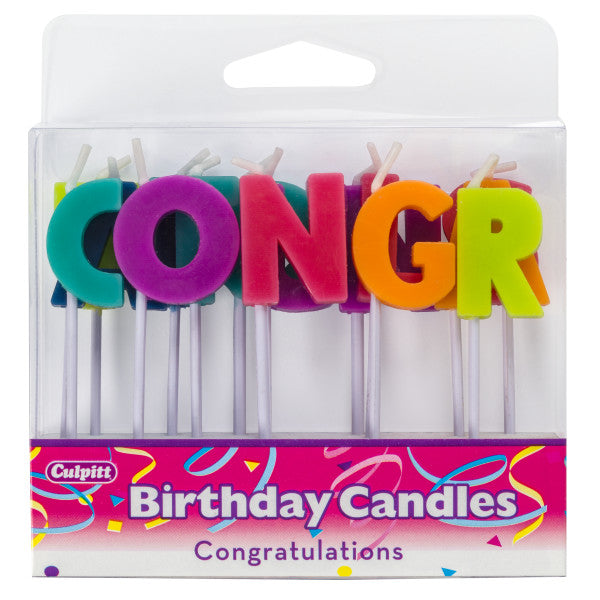 Congratulations Candles