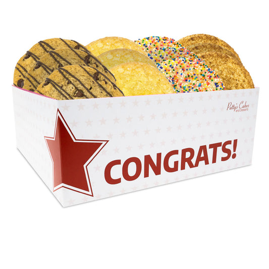 Cookie 12 Pack :|: Congrats Gift Box