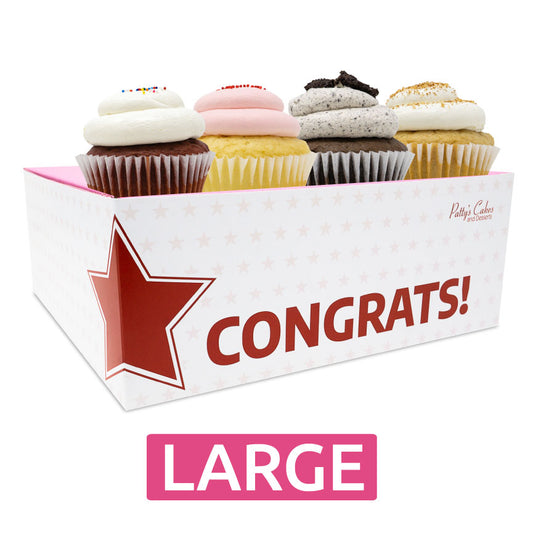 Cupcake 4 Pack :|: Congrats Gift Box