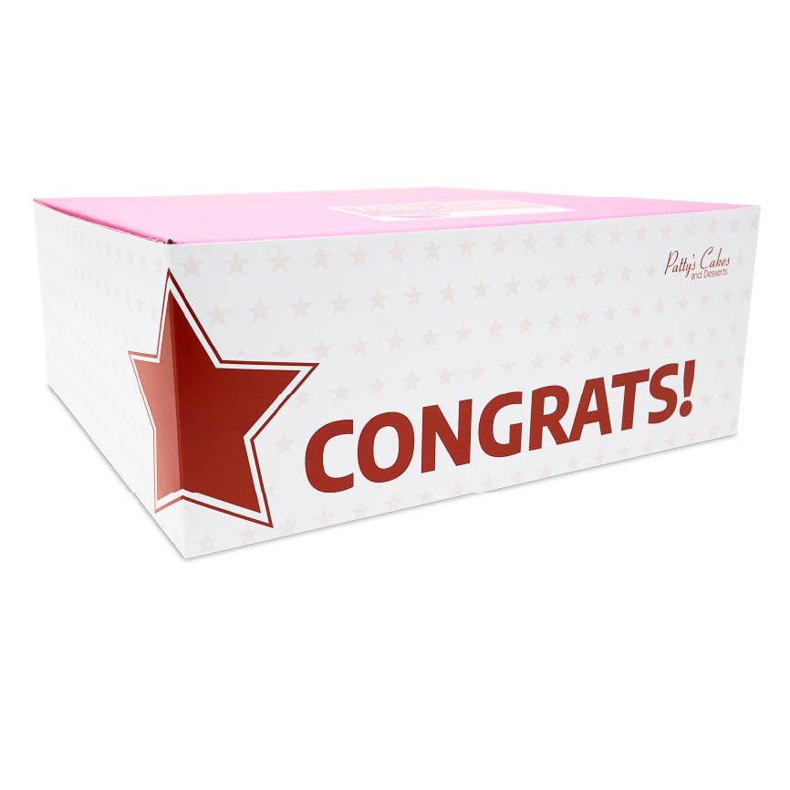 Cupcake 4 Pack :|: Congrats Gift Box