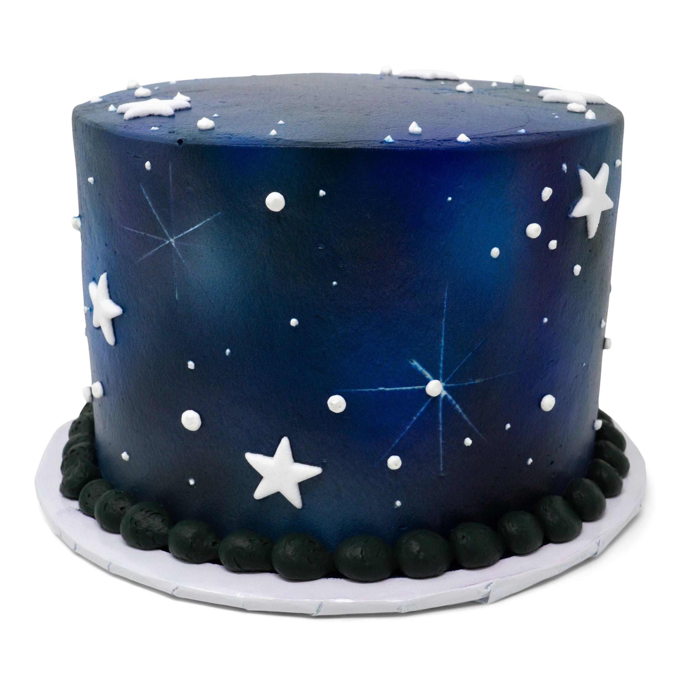Galaxy Blue Birthday Cake Stock Photo 582870661 | Shutterstock