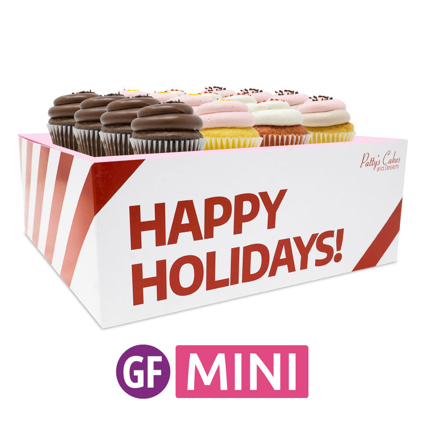 Gluten-Free Mini Cupcakes - Choose Your Flavors - 12 :|: Holiday Gift Box