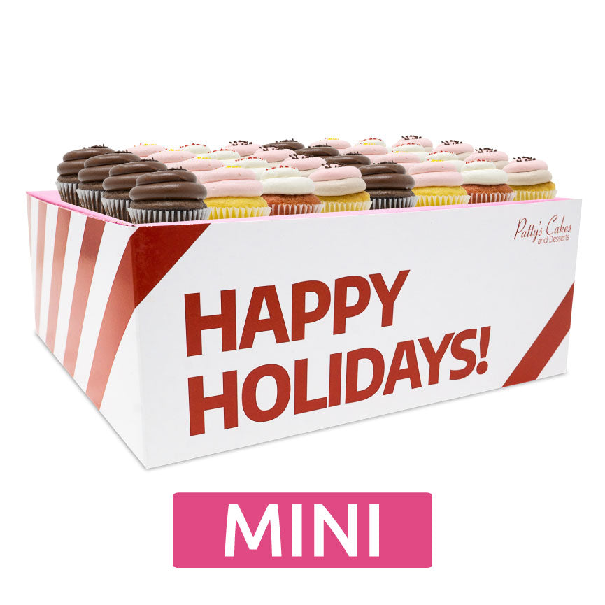 Mini Cupcakes - 24 Pack :|: Holiday Gift Box